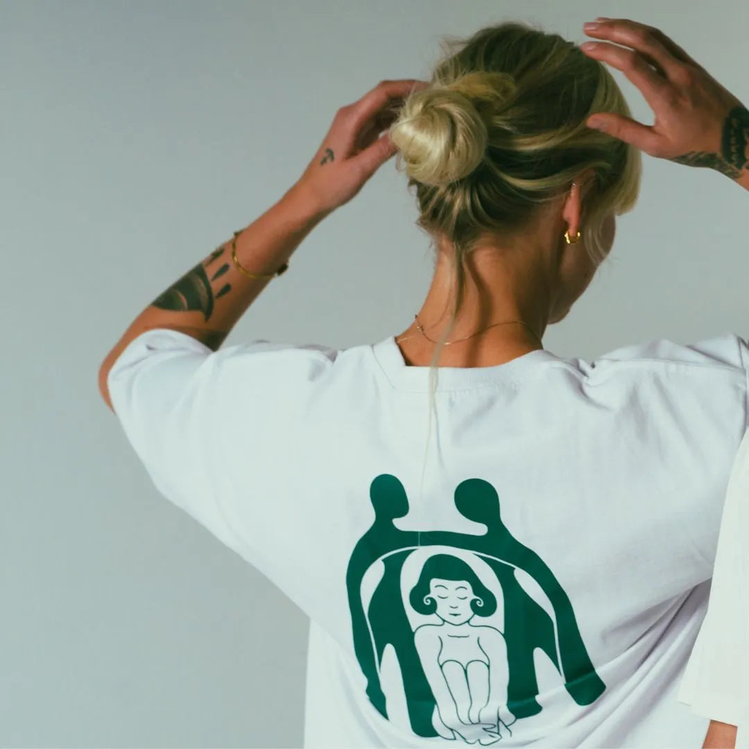 Human rights oversized tee