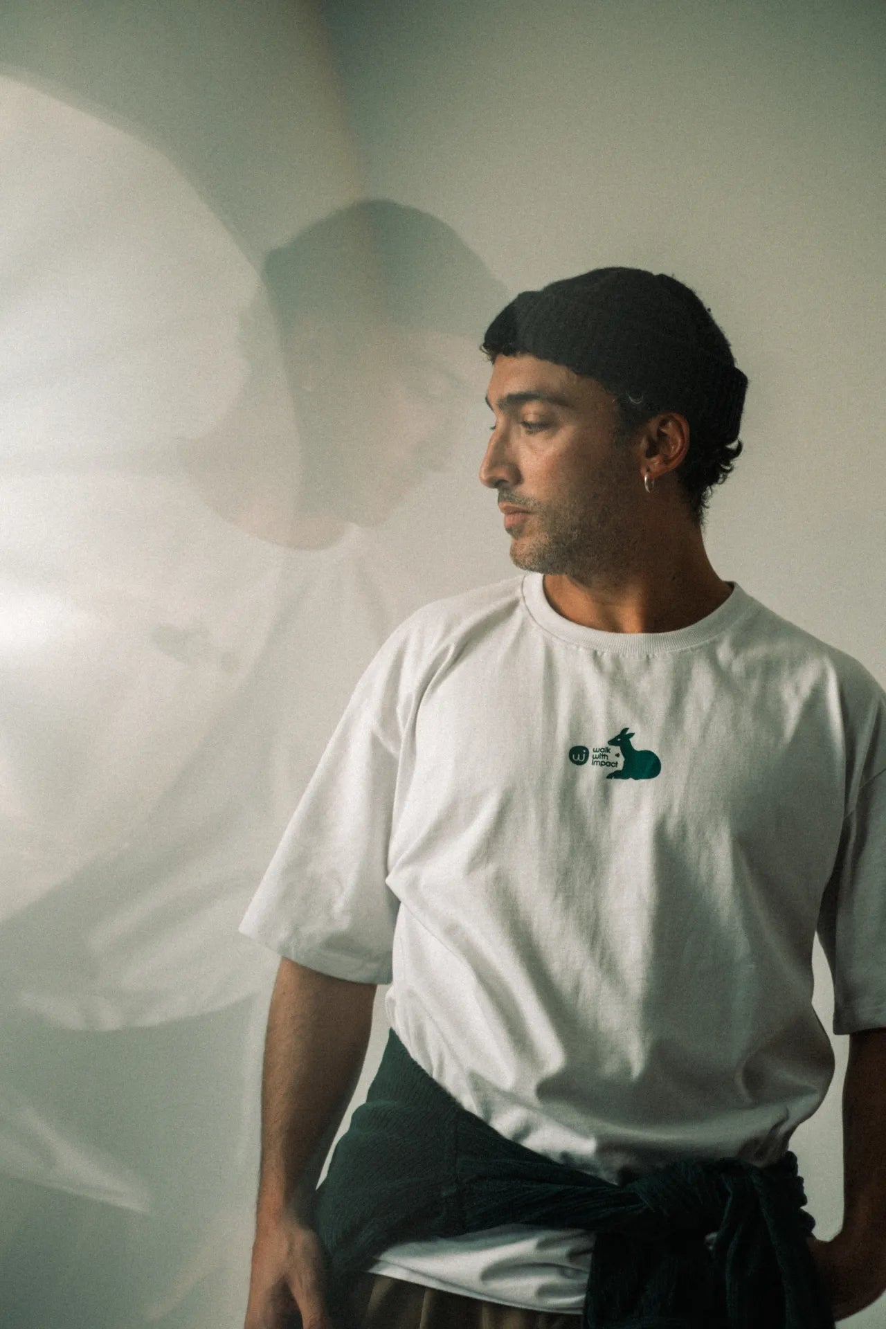 Animal rights oversized tee