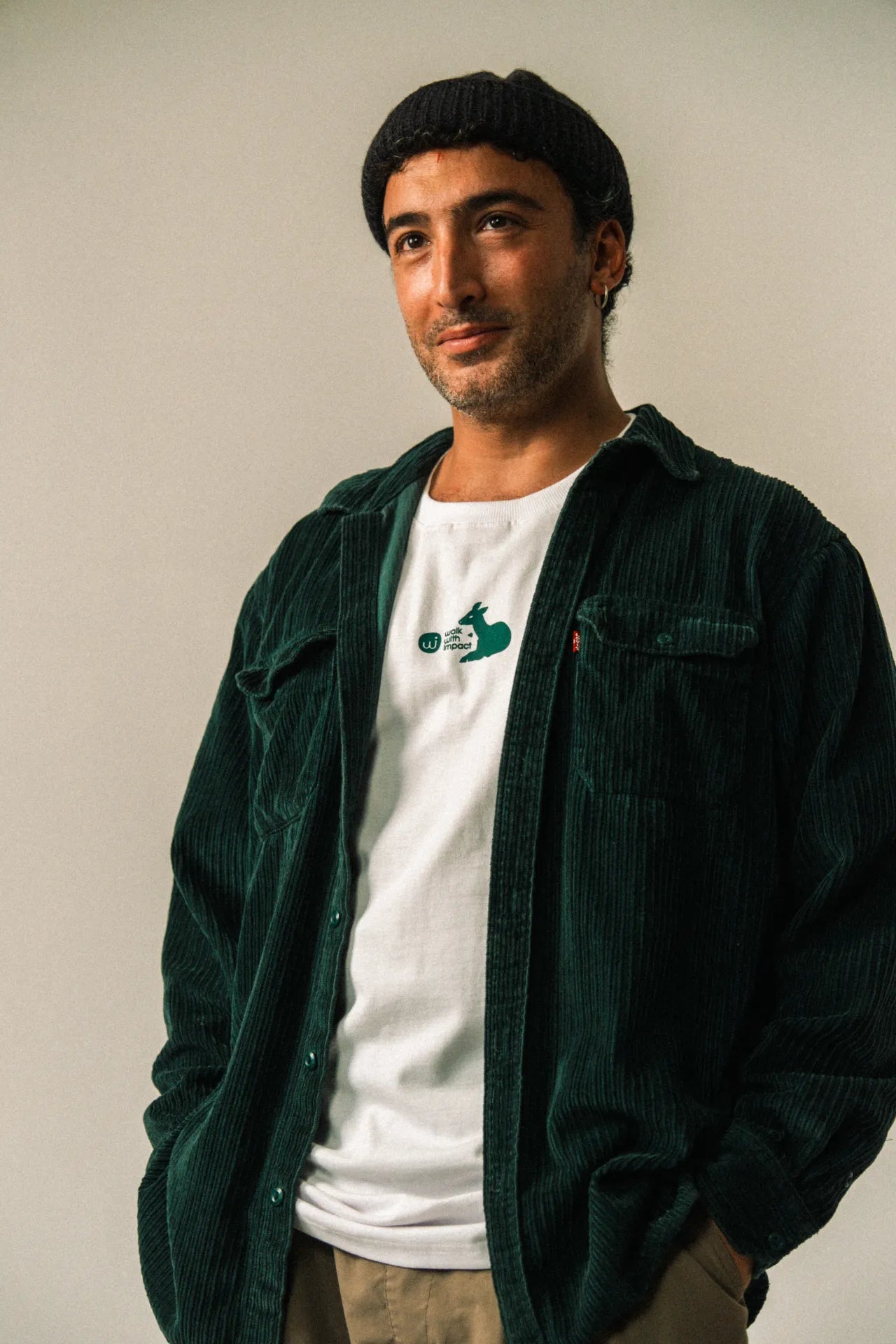 Animal rights oversized tee