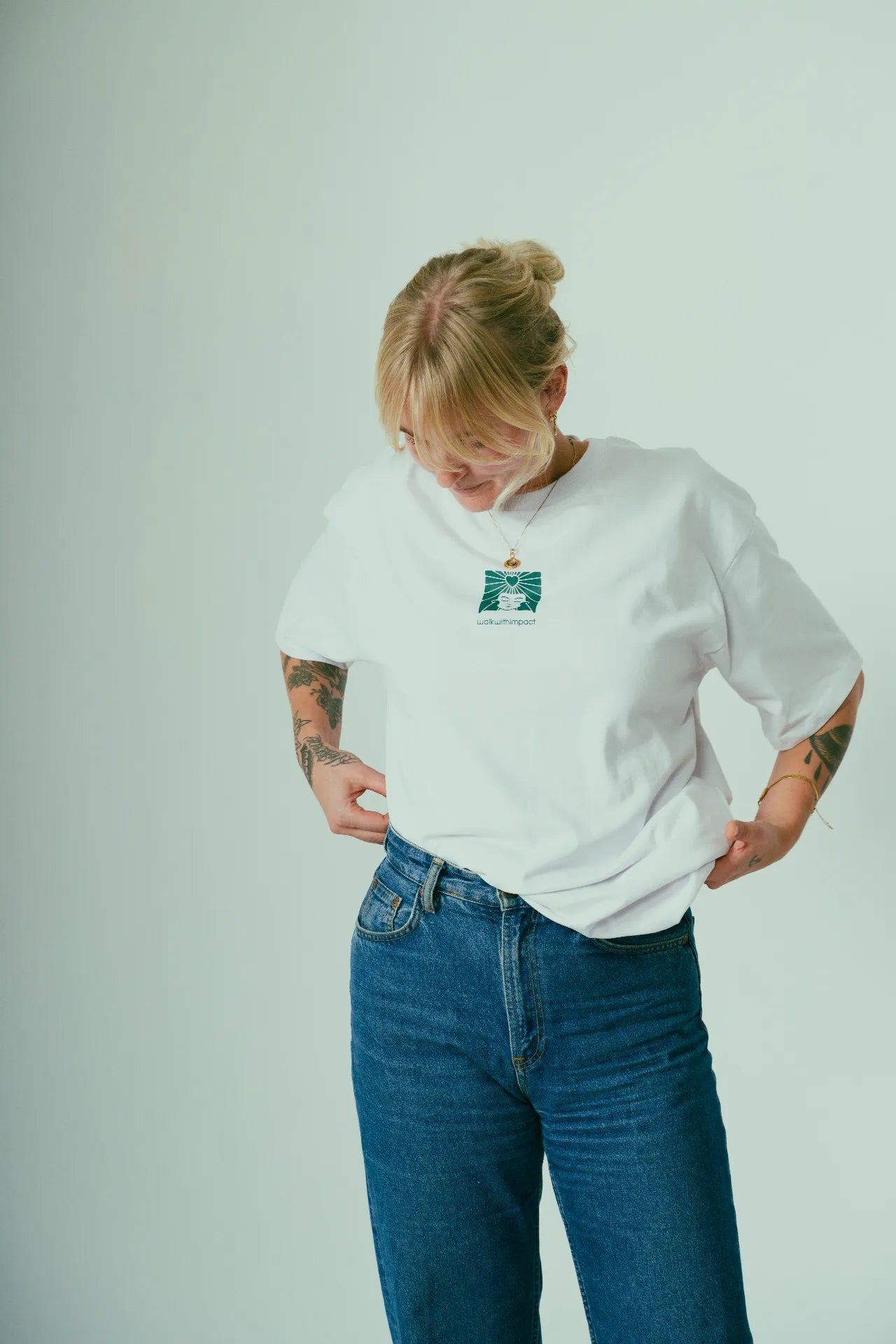 Human rights oversized tee